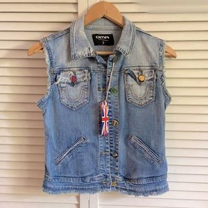 NWT Funky Jean Jacket. ✨M✨